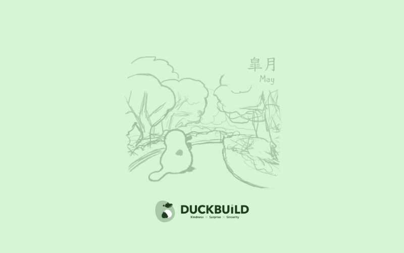 皐月のイラスト