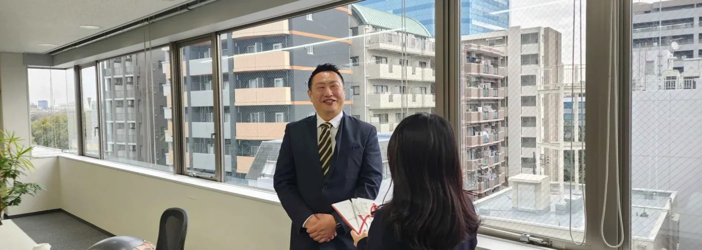 社員の成功は、何より嬉しい。