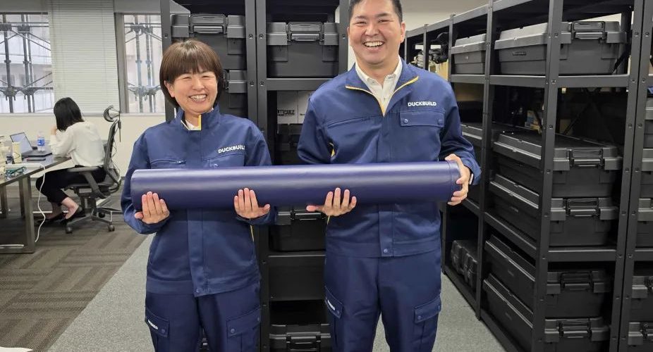 ストレッチポール持つの嬉しそう！